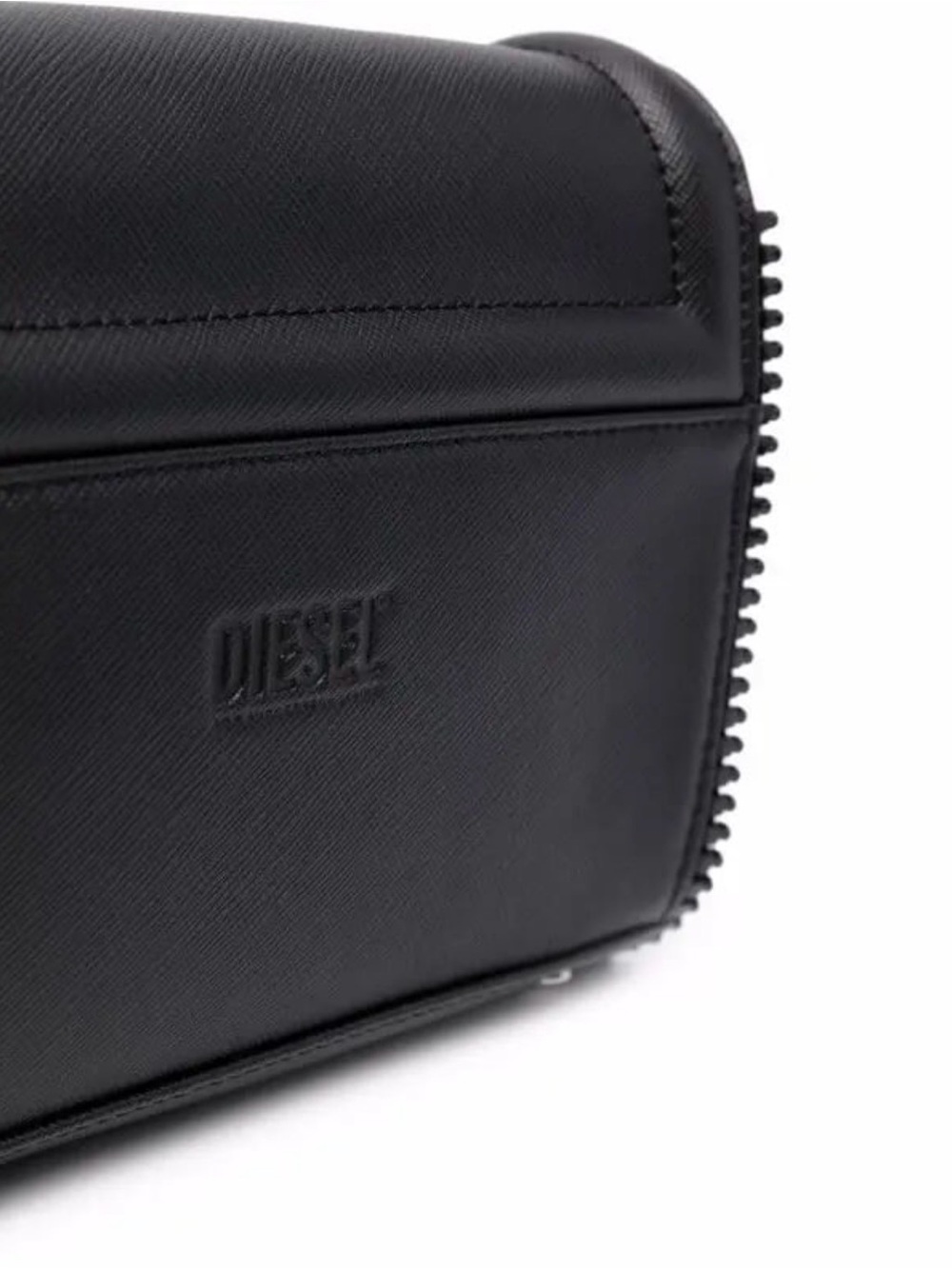 DIESEL® Small Saffiano Faux Leather Crossbody Bag NWT - Picture 4 of 12